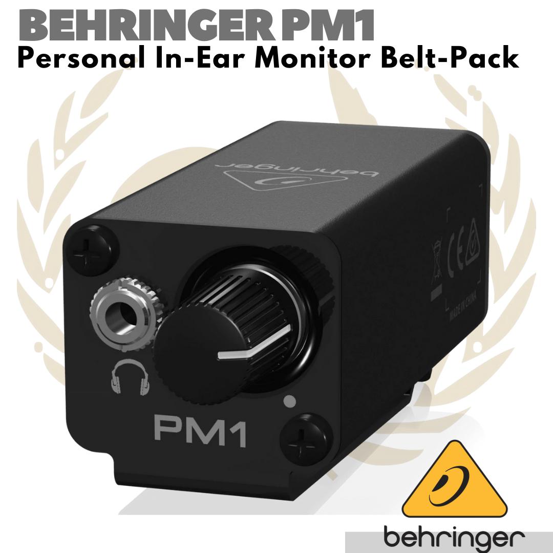 BEHRINGER POWERPLAY PM1 Personal In Ear Monitor Belt Pack
