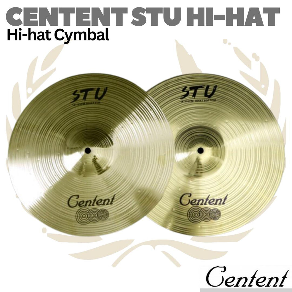 CENTENT STU Hi-Hat Cymbal | Simbal Hihat 13 14 Inch