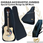GIGBAG GUITAR ACOUSTIC JUMBO by GH MUSIC | Gig Bag Tas Gitar Akustik