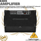 Behringer KXD15 600-Watt 4-Channel PA System / Keyboard Amplifier