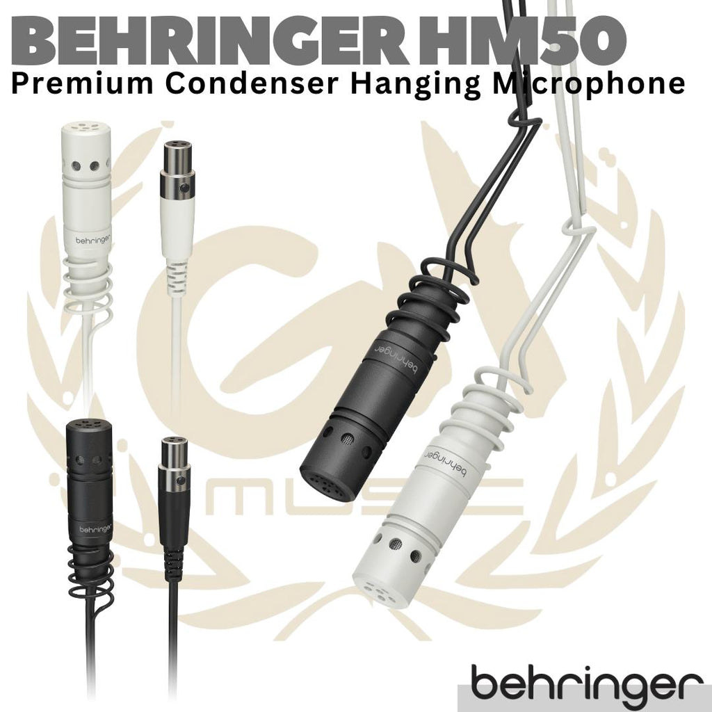 BEHRINGER HM50 Premium Condenser Hanging Microphone | Mic Gantung