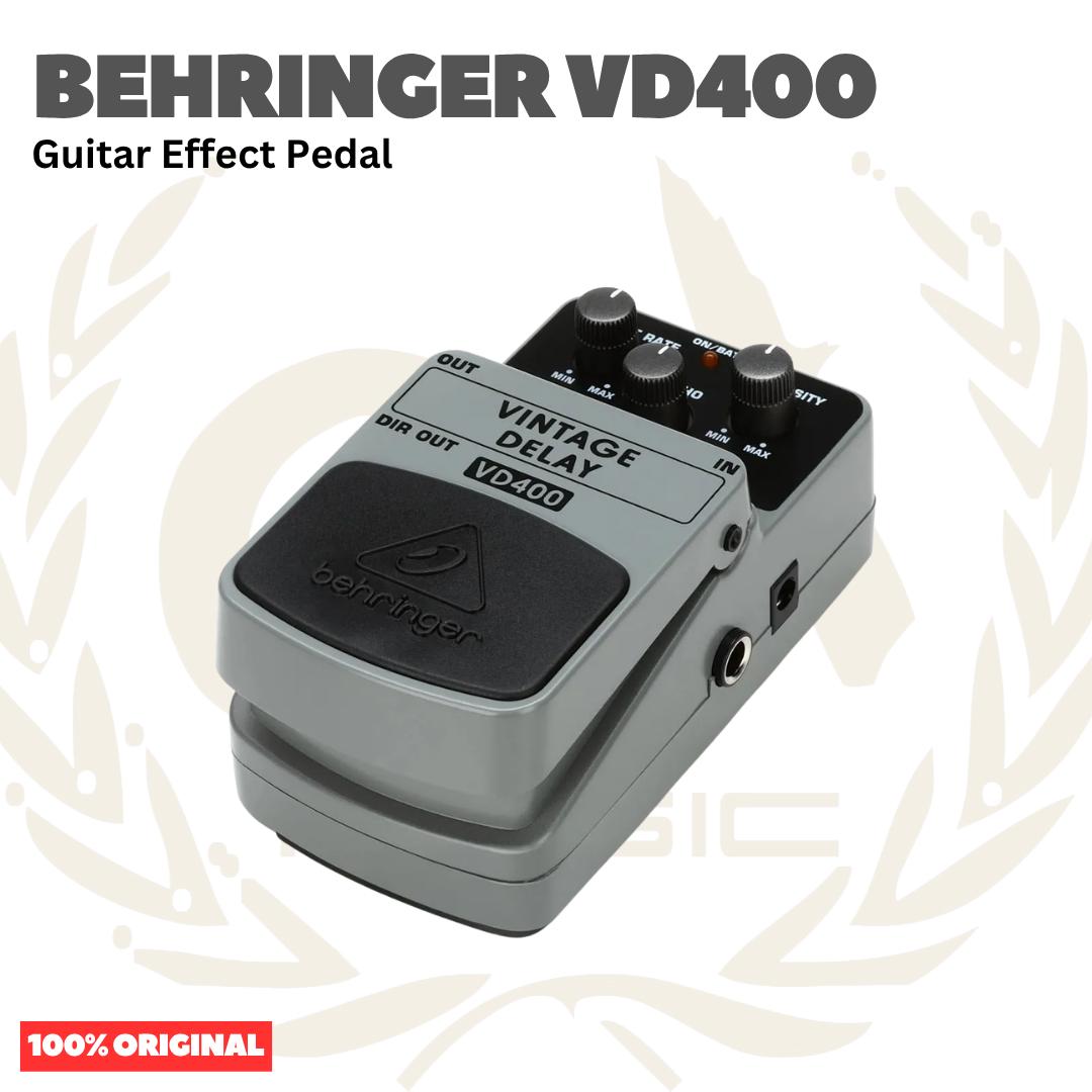 Behringer VD400 Vintage Delay Guitar Effect Pedal - Efek Pedal Gitar
