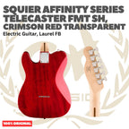 SQUIER Affinity Series Telecaster FMT SH Electric Guitar - Gitar Listrik Elektrik Flame Maple Top Original Asli