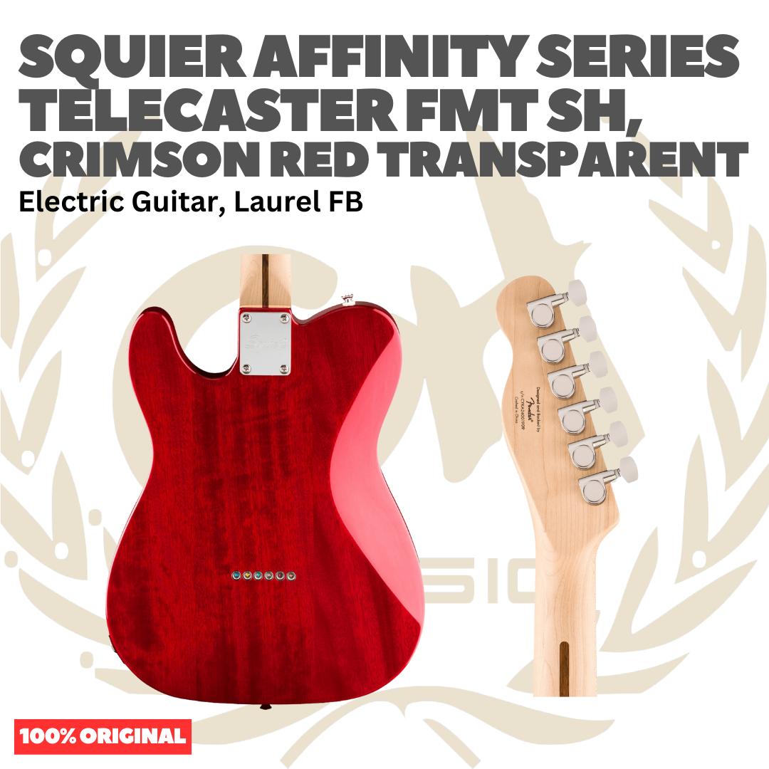 SQUIER Affinity Series Telecaster FMT SH Electric Guitar - Gitar Listrik Elektrik Flame Maple Top Original Asli