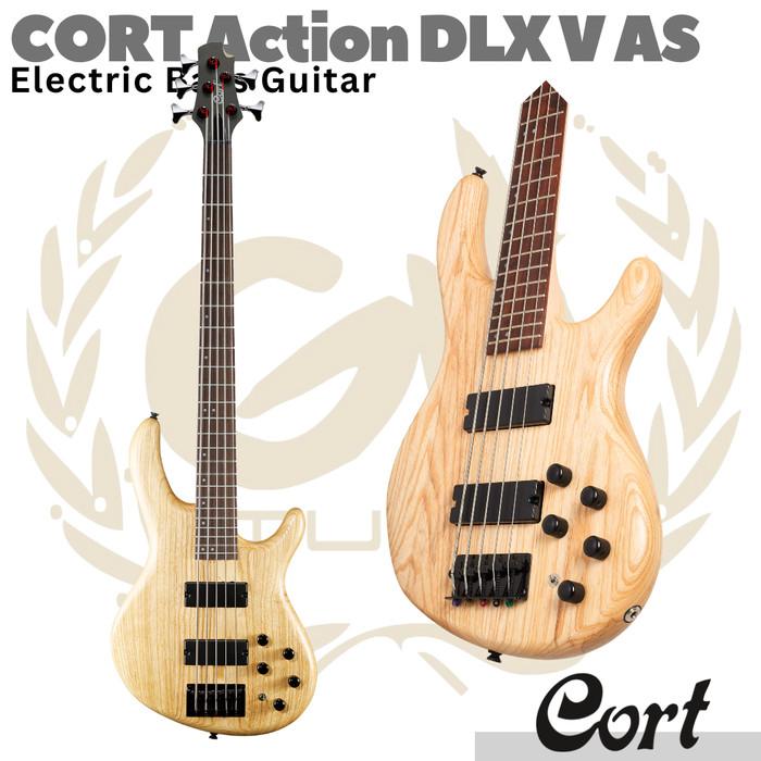 CORT Action DLX V AS 5 Strings Electric Bass | Listrik Elektrik D-LX