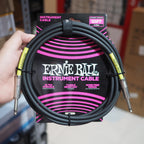 Ernie Ball PVC Straight to Straight Instrument Cable - Kabel Jack