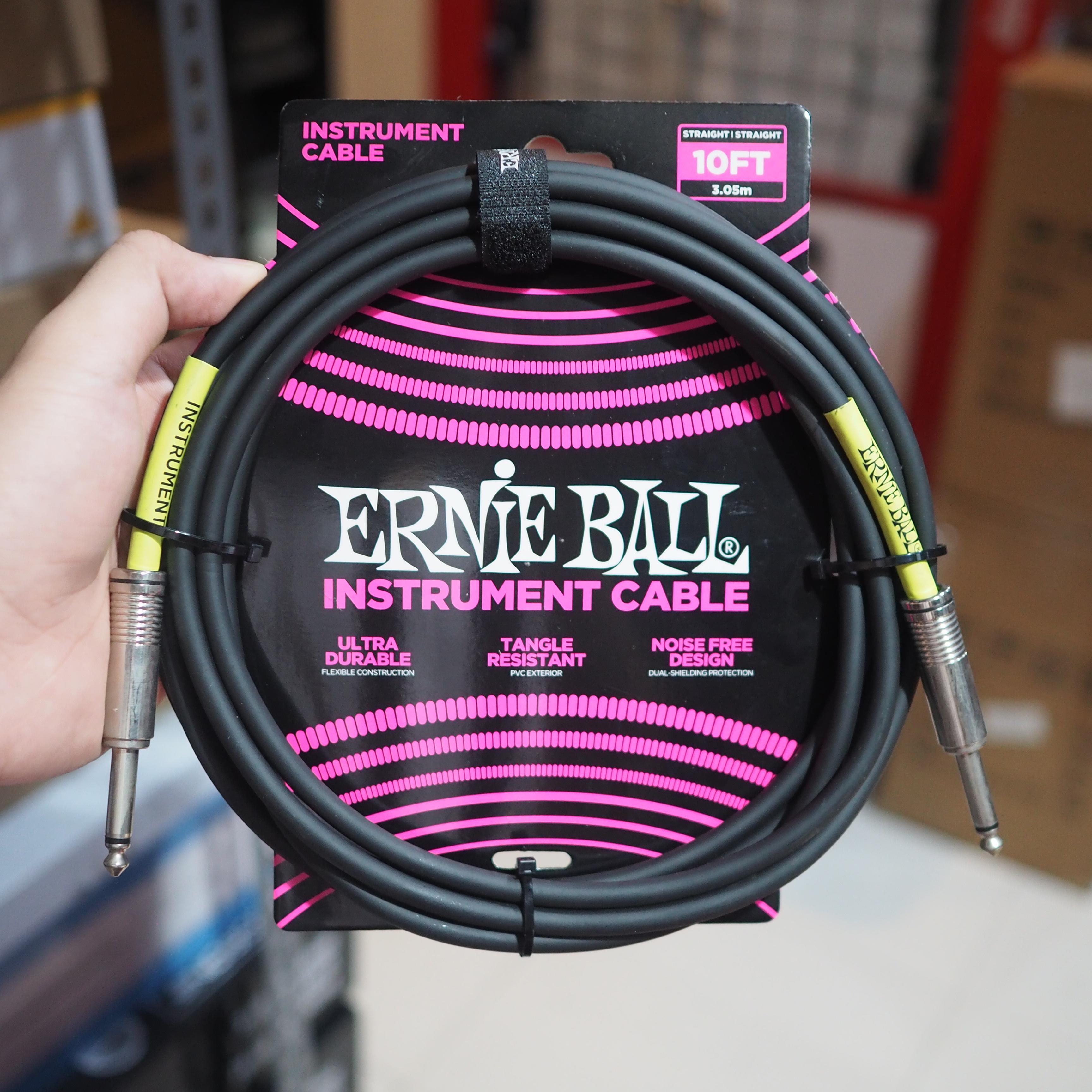 Ernie Ball PVC Straight to Straight Instrument Cable - Kabel Jack