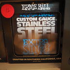 Ernie Ball 2249 Extra Slinky Stainless Steel Wound Electric Guitar Strings, 8-38