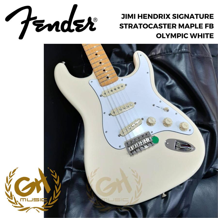 FENDER JIMI HENDRIX SIGNATURE STRATOCASTER MAPLE FB - Gitar Elektrik