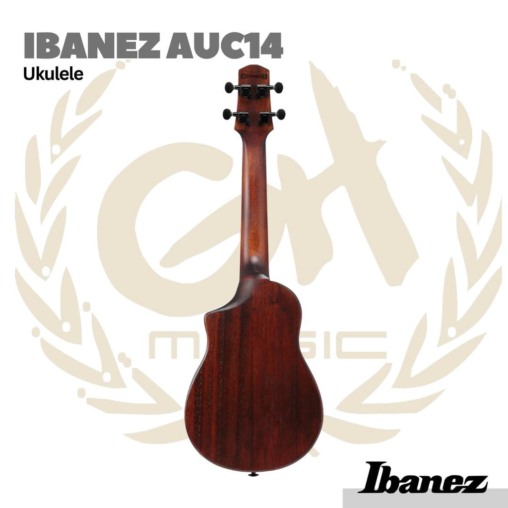 Ibanez AUC14 Ukulele w/Gig Bag - Gitar Lele