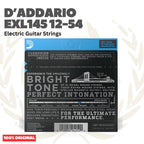 D'Addario EXL145 12-54 Nickel Wound, Heavy Plain 3rd, Electric Guitar Strings - Senar Gitar Listrik Elektrik EXL 145