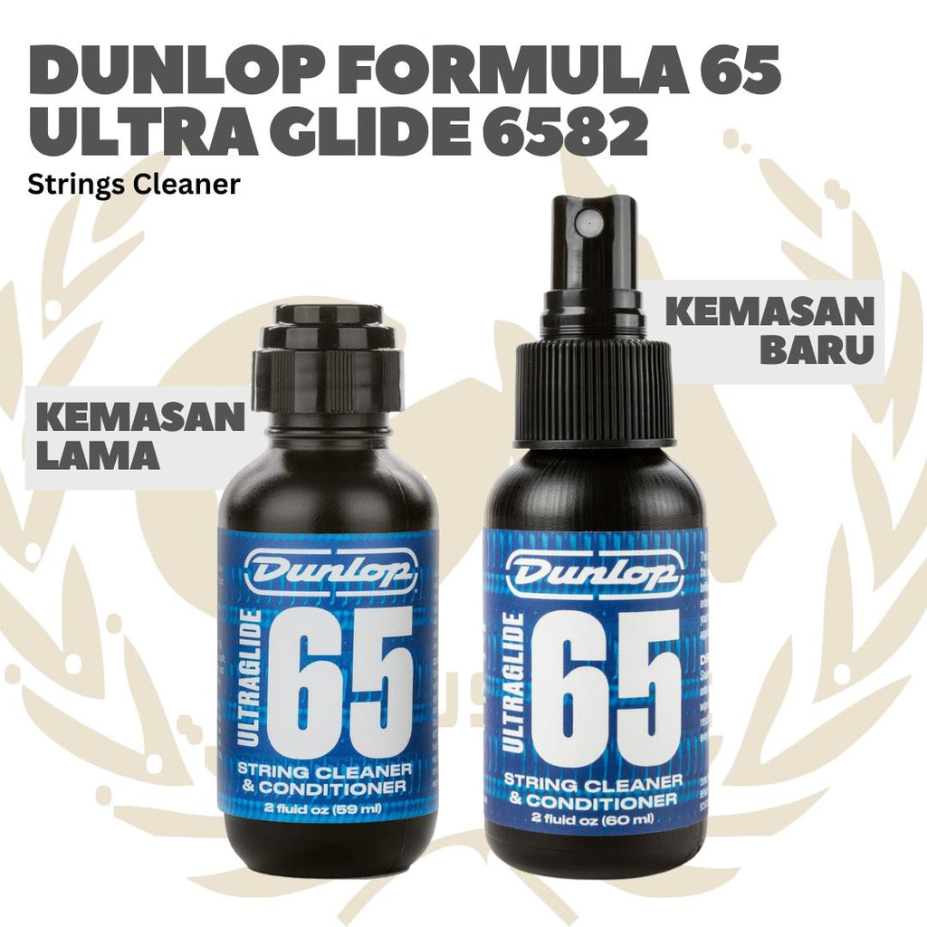 JIM DUNLOP FORMULA 65 ULTRA GLIDE 6582 | Pembersih Senar Gitar Bass