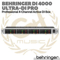 BEHRINGER ULTRA-DI PRO DI4000 4 Channel Active DI Box | DI4000