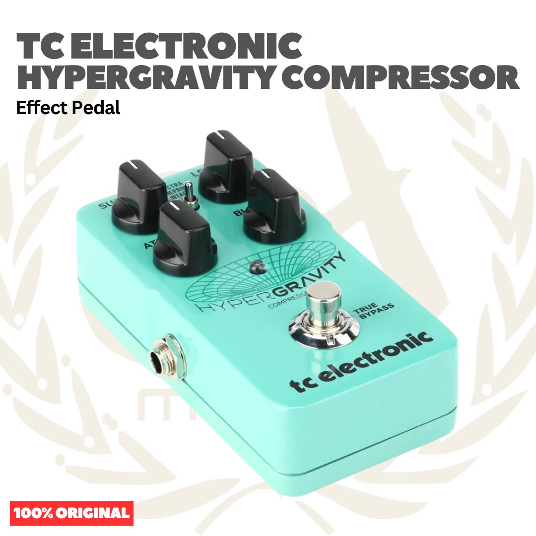 TC Electronic Hypergravity Compressor Guitar Effect Pedal - Pedal Efek Gitar Bass