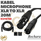 KABEL MICROPHONE BOCHARA XLR TO XLR 20M