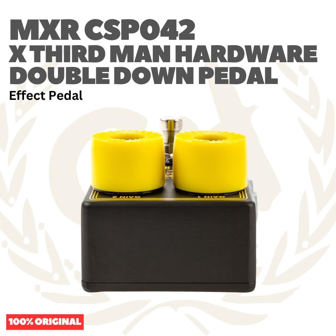 MXR CSP042 X Third Man Hardware Double Down Pedal Effect - Efek Pedal Gitar