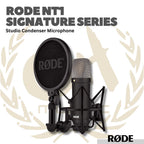 Rode NT1 Signature Series Studio Condenser Microphone - Mic Kondensor Studio Kit Rode NT-1 - Rode NT 1