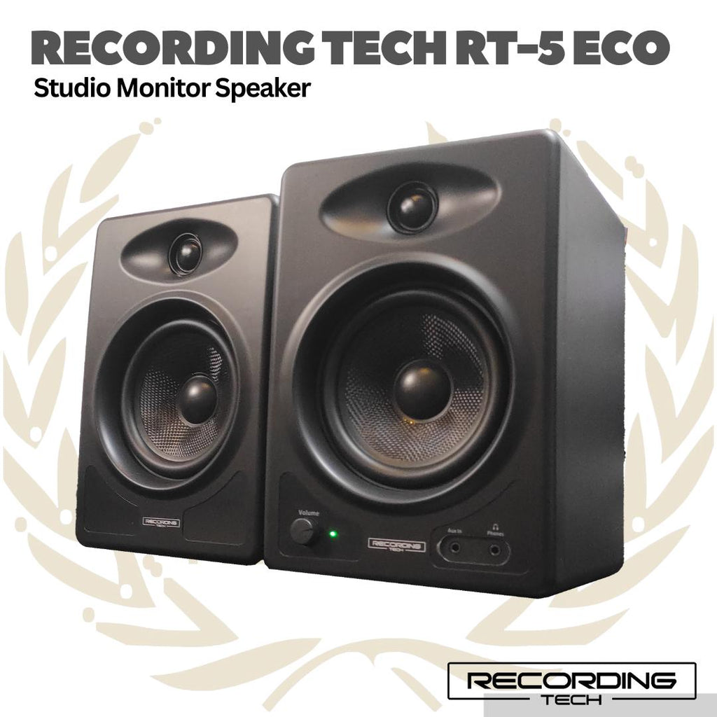 Recording Tech RT5 Eco Studio Monitor Speaker - Speaker Recording