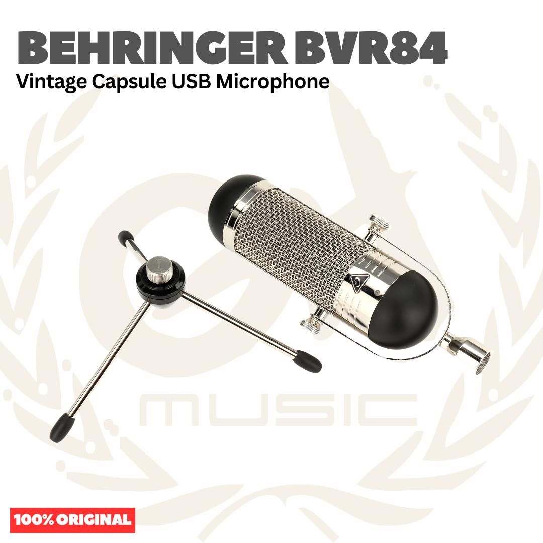 Behringer BVR84 Vintage Capsule USB Microphone - Mic Condenser