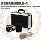 Behringer B1 | B-1 Large Diaphragm Condenser Microphone - Mic Kondenser Studio Original