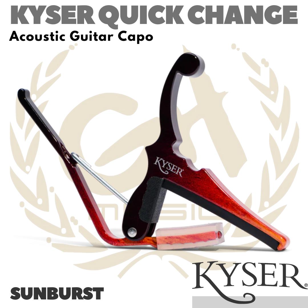 Kyser Quick Change Electric Guitar Capo - Kapo Gitar