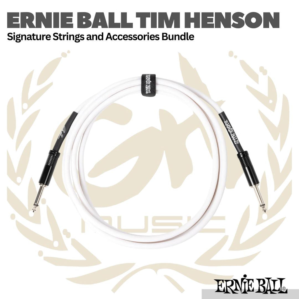 Ernie Ball Tim Henson Polyphia Signature Strings, Fretwraps and Accessories Bundle | Senar Gitar Kit Box