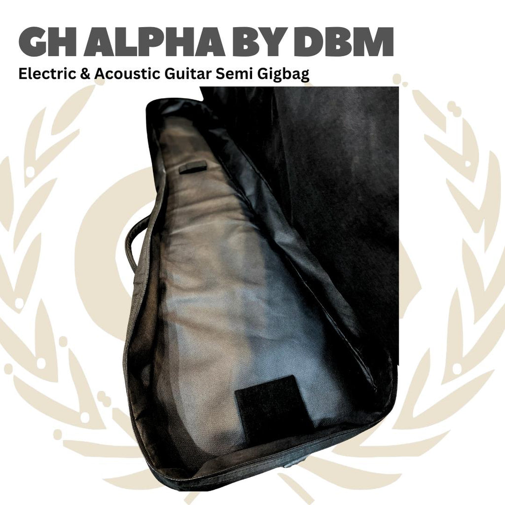 NB GH Alpha Electric By DBM Guitar Semi Gigbag - Tas Gitar Listrik Gitar Semi Gigbag GH Tas Gitar Elekrtik Semi Gigbag