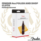 Fender 4 oz Polish and Shop Cloth 2-Pack - Pembersih Instrumen