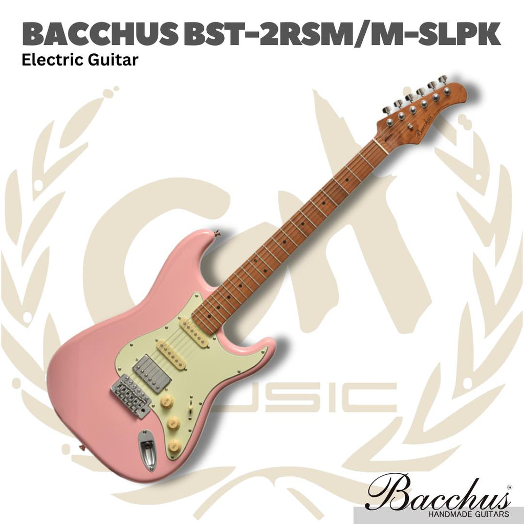 BACCHUS BST-2RSM/M ELECTRIC GUITAR - GITAR ELEKTRIK BST2RSM ROASTED MAPLE FINGERBOARD