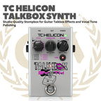 TC Helicon Talk Talkbox Synth - Efek Gitar Bass Pedal