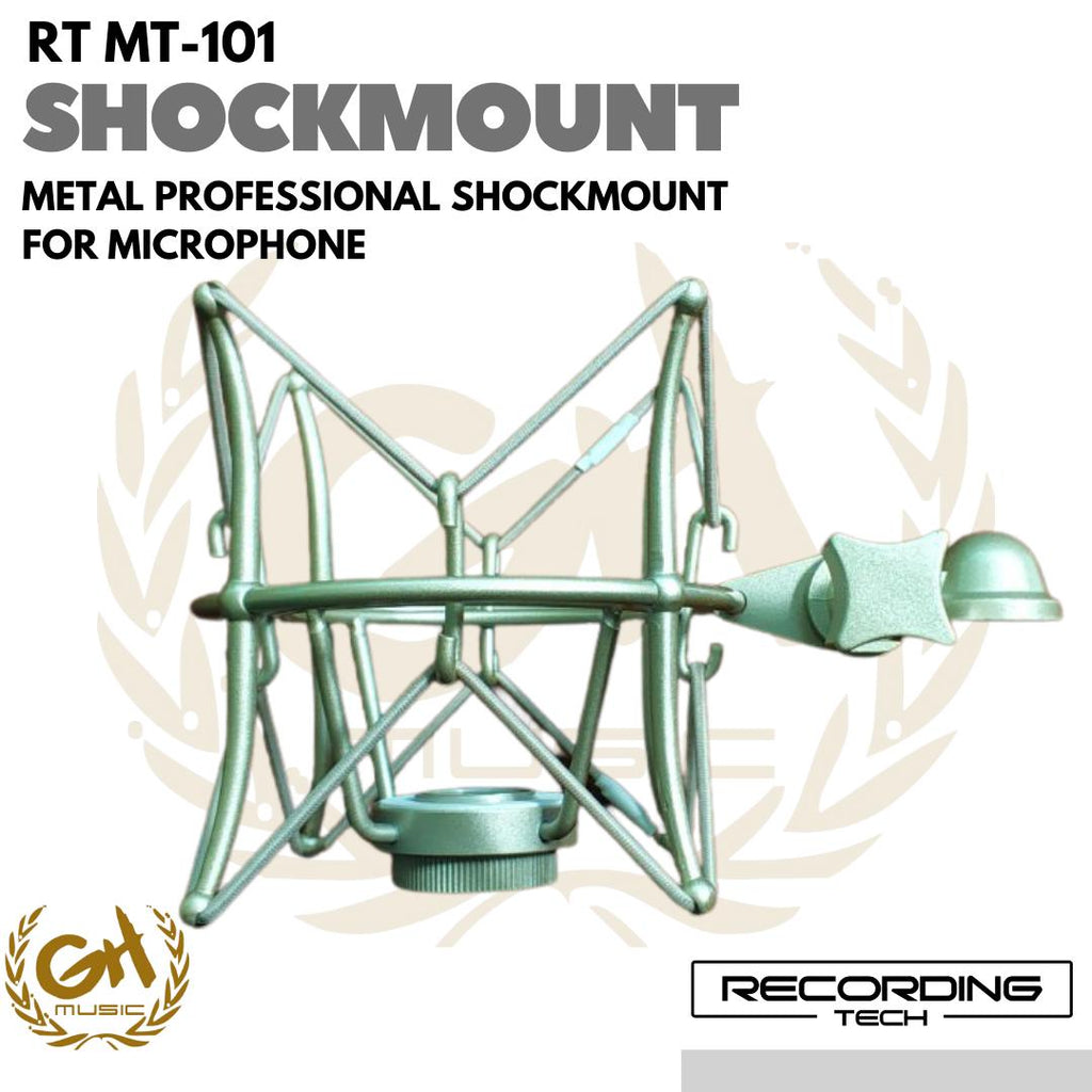 RECORDING TECH MT-101 METAL PROFESSIONAL SHOCKMOUNT FOR MICROPHONE