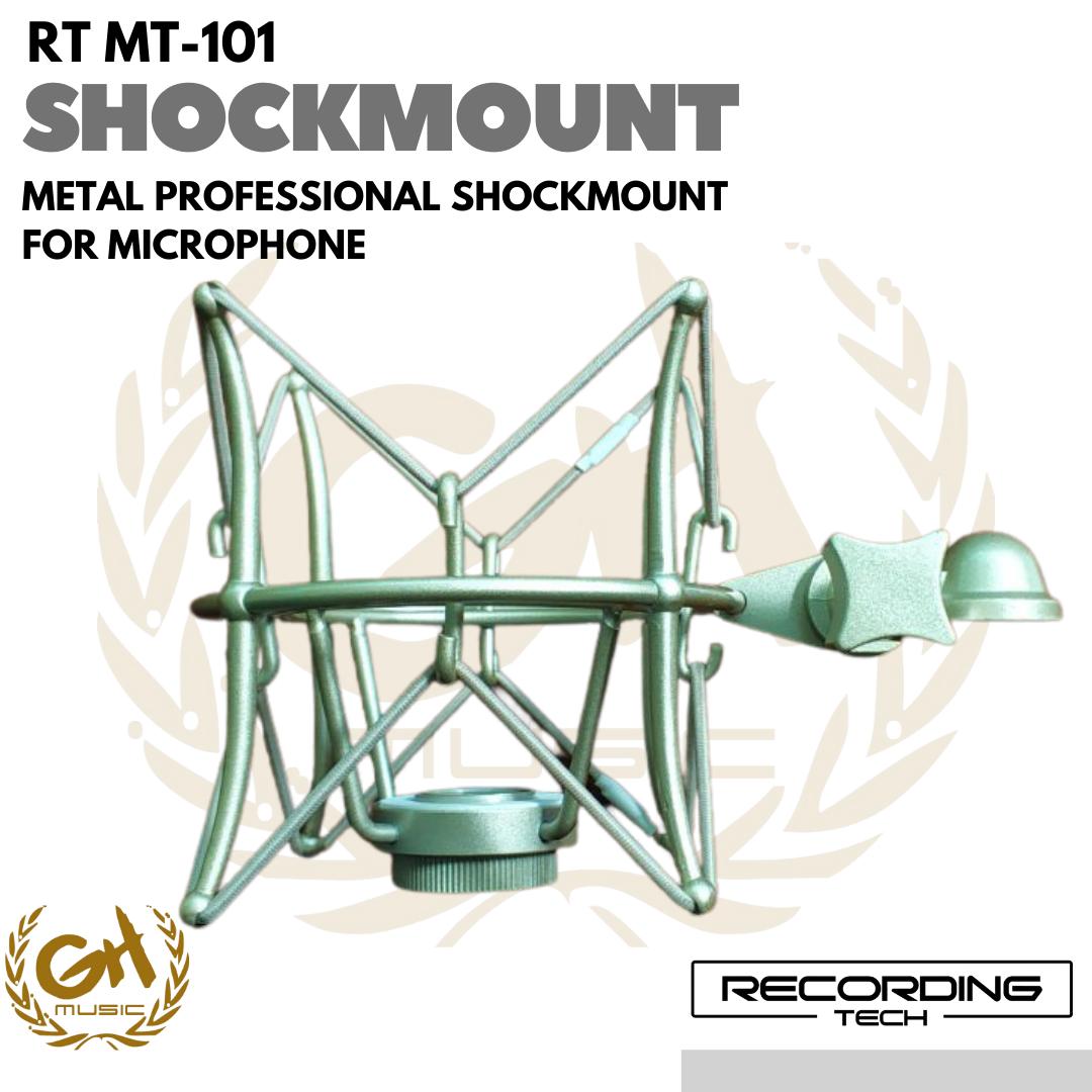 RECORDING TECH MT-101 METAL PROFESSIONAL SHOCKMOUNT FOR MICROPHONE