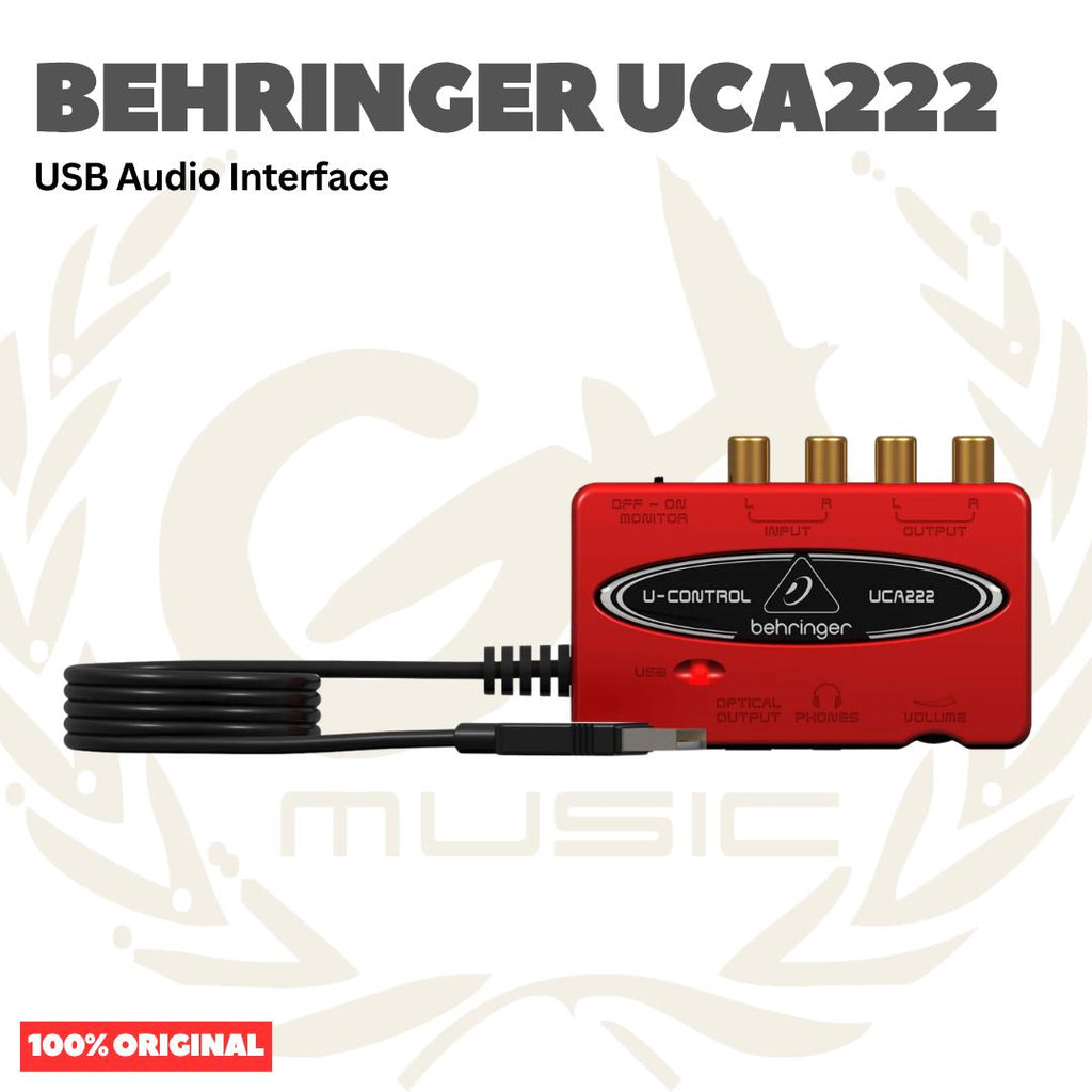 Behringer U-Control UCA222 USB Audio Interface
