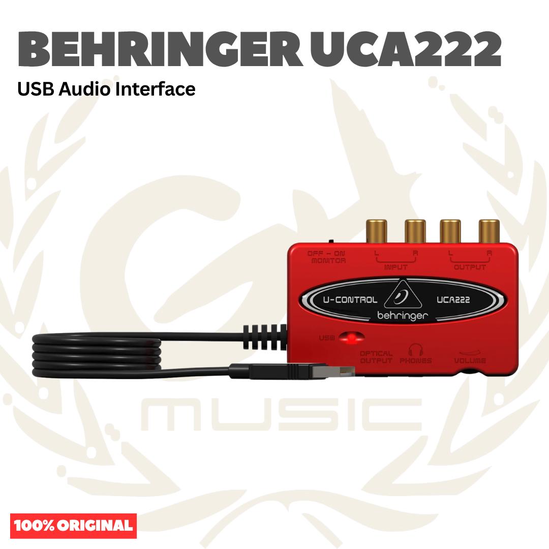 Behringer U-Control UCA222 USB Audio Interface