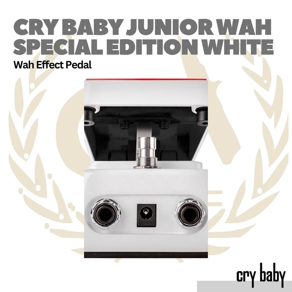 CRY BABY CBJ95SW JUNIOR WAH SPECIAL EDITION WHITE - Wah Efek Pedal