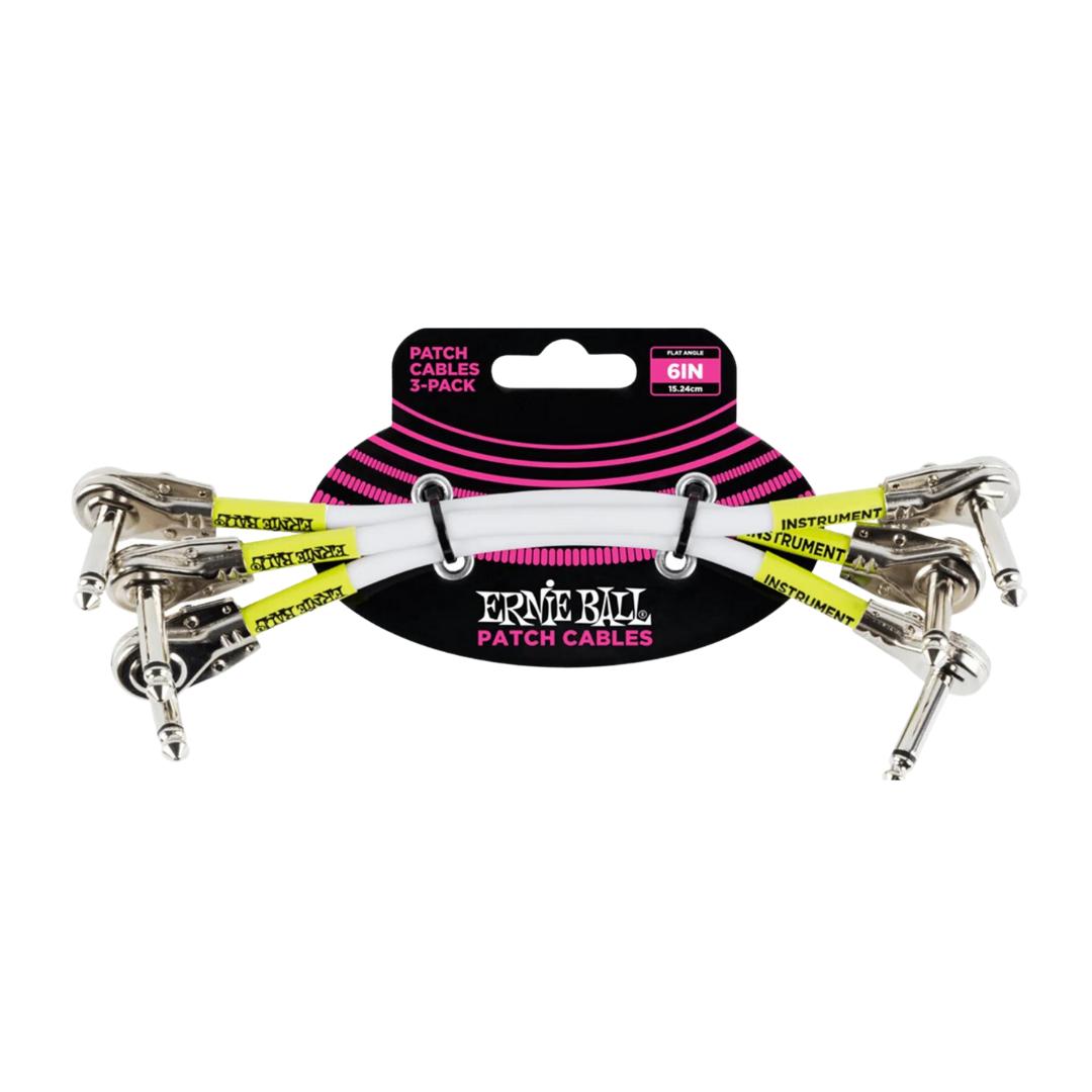 ERNIE BALL Patch Cable 6 inch Flat Angle to Flat Angle | Kabel Jumper