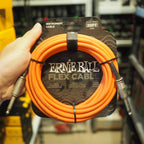 Ernie Ball Flex Instrument Cable - Kabel Jack Gitar Bass Instrumen Akai TS 6.5 Original