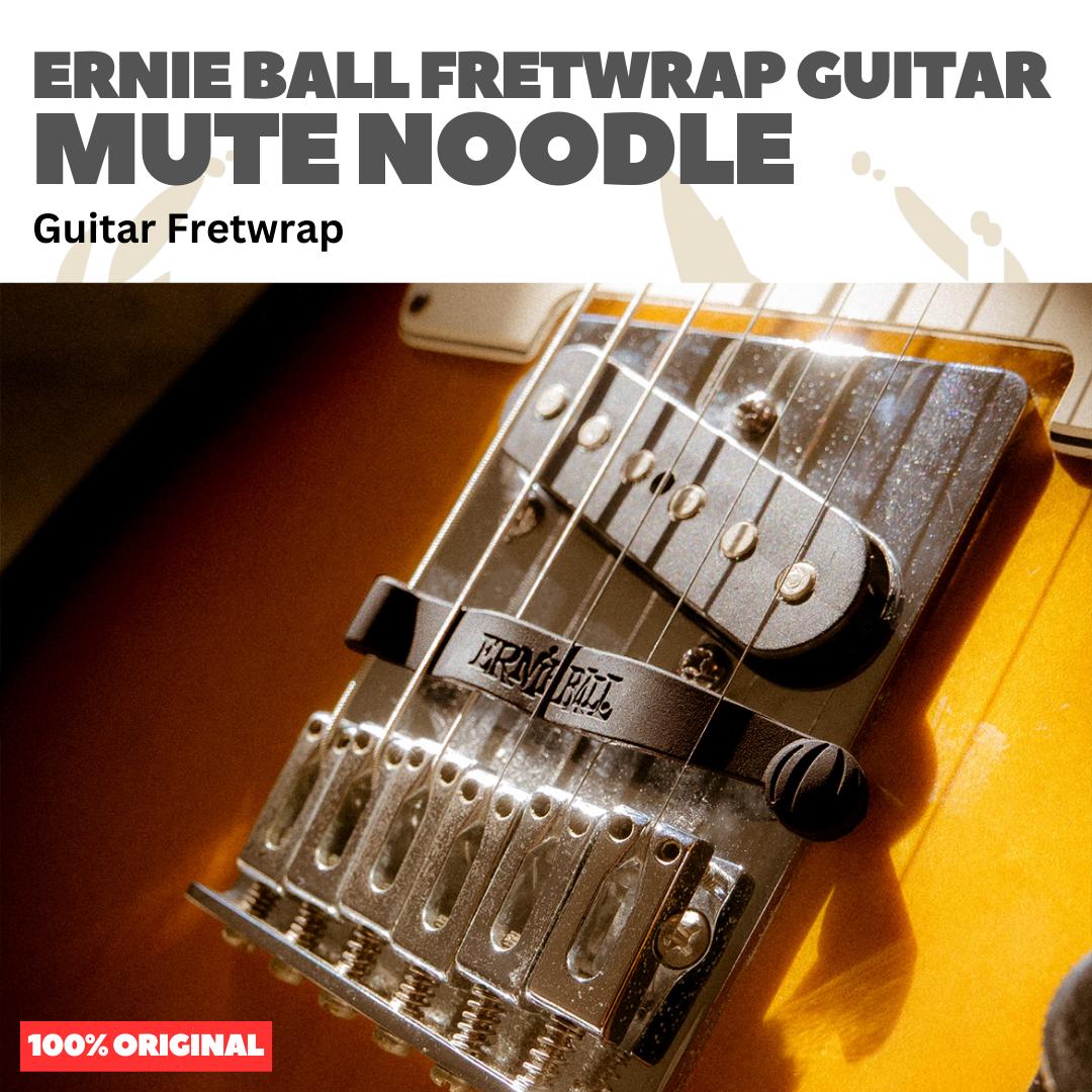 Ernie Ball Fretwrap Guitar Mute Noodle - Gitar String Dampener Peredam Senar