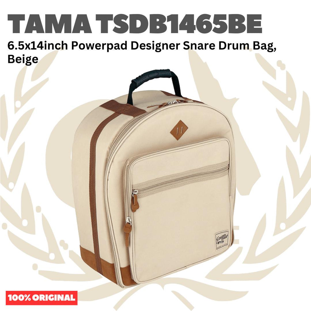 TAMA TSDB1465 6.5x14inch Powerpad Designer Snare Drum Bag - Tas Snare Drum Original Asli