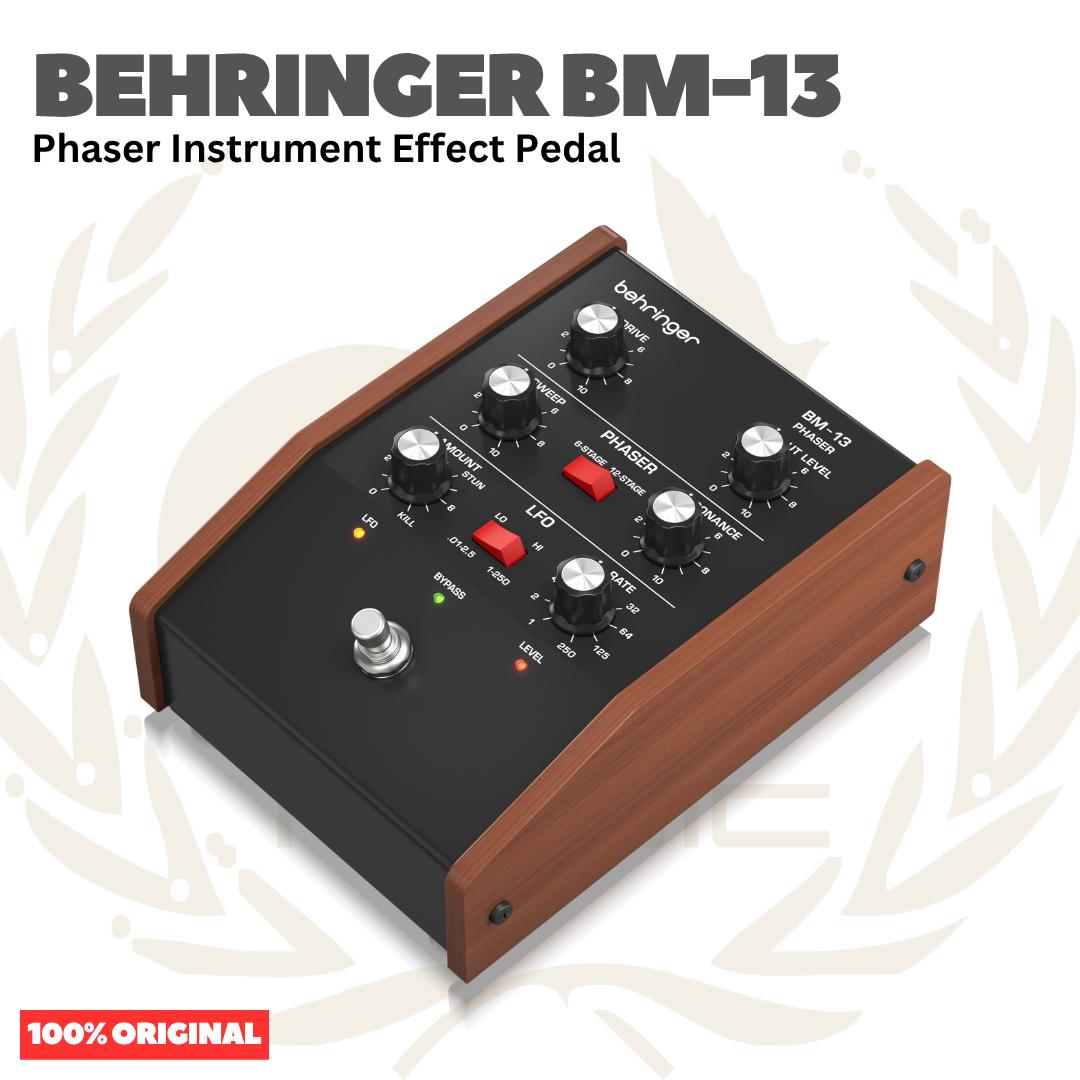 Behringer BM-13 Phaser Instrumen Effect Pedal - Efek Pedal Audio Instrumen