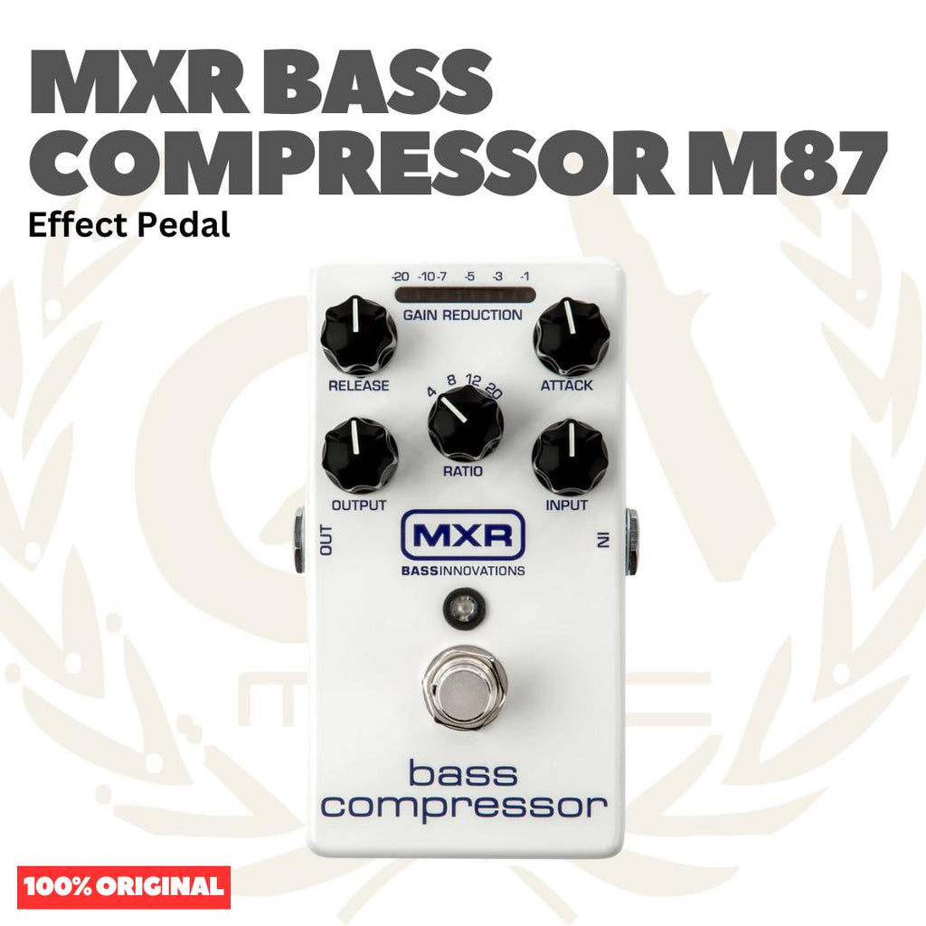 MXR Bass Compressor M87 Effect Pedal - Efek Pedal M-87