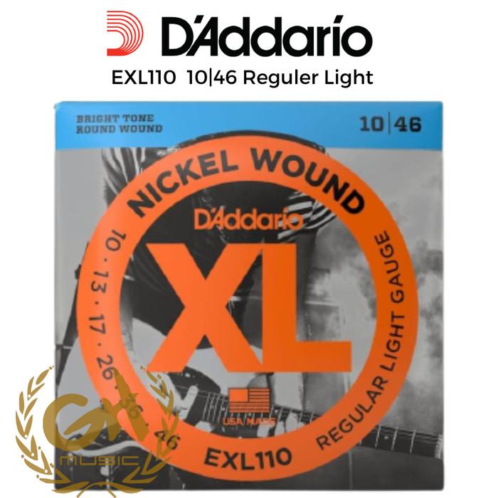 D'Addario XL EXL110 10|46 Regular Light Gauge
