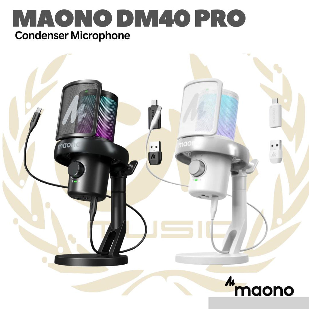 MAONO DM40 PRO USB / Wireless Gaming Desktop Microphone | Mic Condenser Podcast