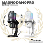 MAONO DM40 PRO USB / Wireless Gaming Desktop Microphone | Mic Condenser Podcast