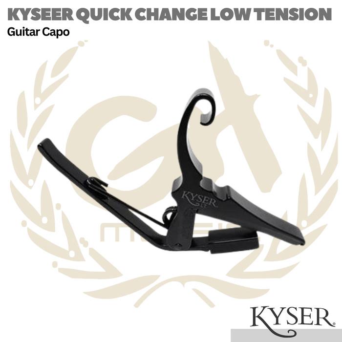 Kyser Quick Change Low Tension Guitar Capo - Kapo Gitar