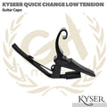 Kyser Quick Change Low Tension Guitar Capo - Kapo Gitar