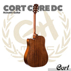 Cort Core DC Mahogany Acoustic Guitar - Gitar Akustik