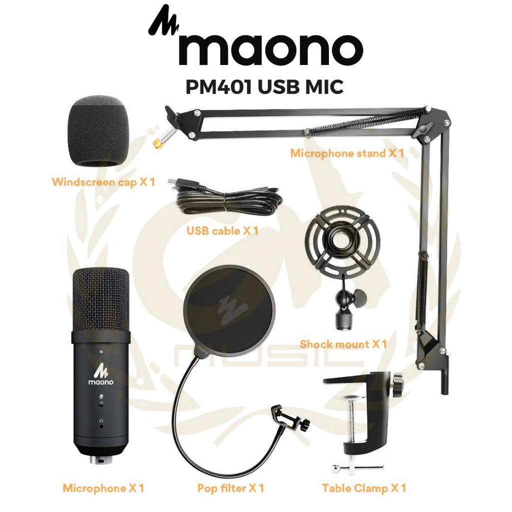 MAONO PM 401 MICROPHONE USB