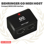Behringer GO MIDI HOST Compact MIDI/USB Host Interface for "Plug-and-Play" Connectivity