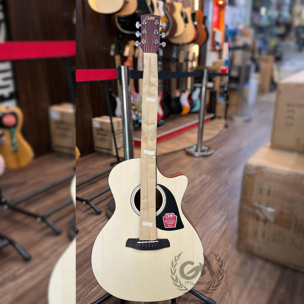 Cetta CG21CE Acoustic Guitar - Gitar Akustik